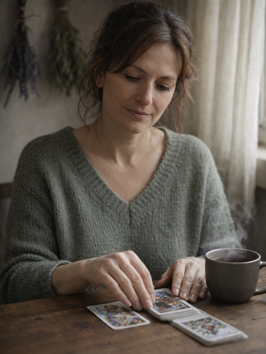 Vesna przy kartach tarota